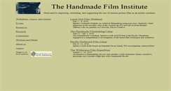 Desktop Screenshot of handmadefilm.org